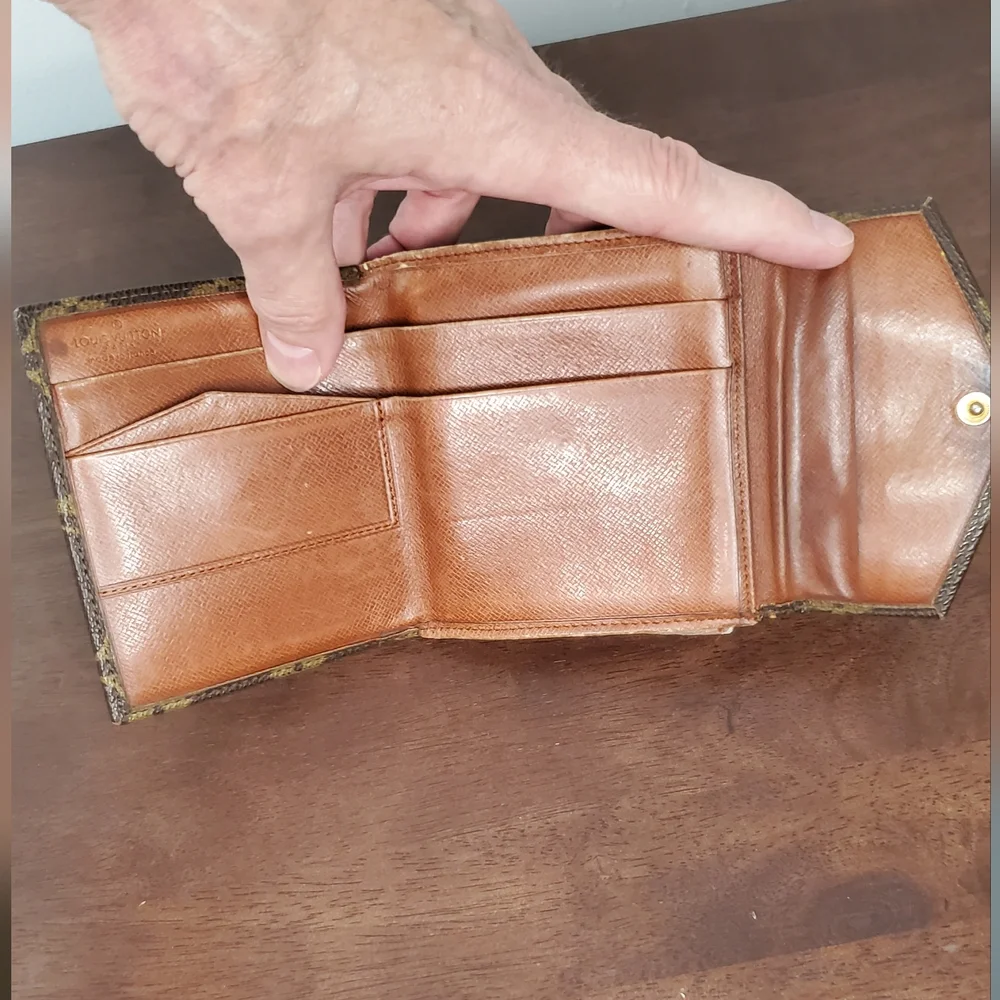 Louis Vuitton Monogram Double Snap Wallet